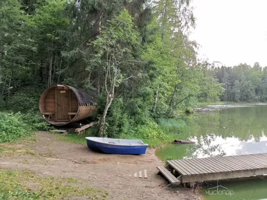 Баня на берегу озера - фото 3