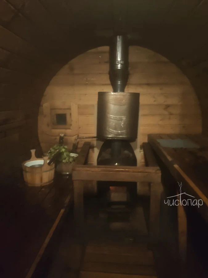 Баня на берегу озера - фото 4