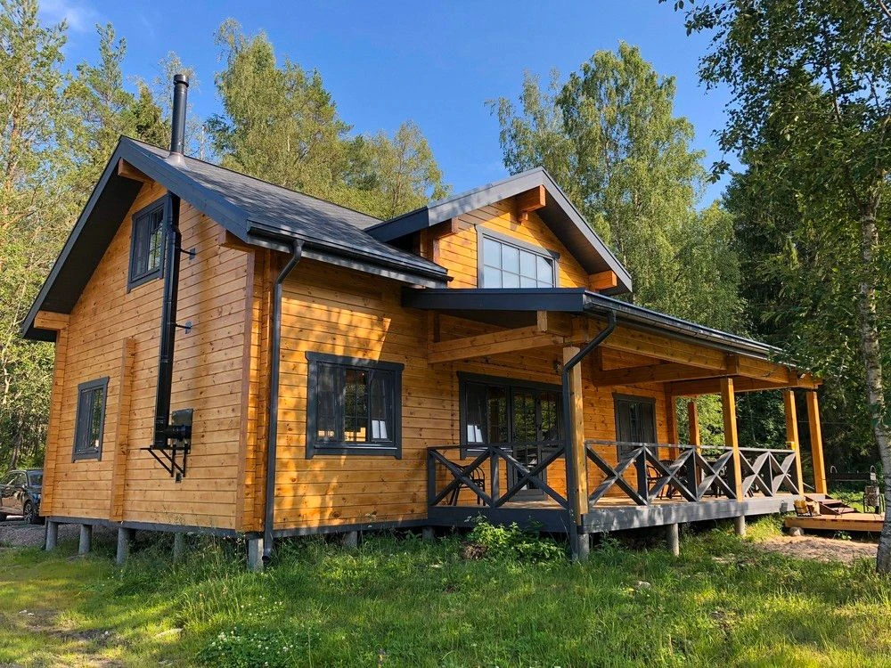 tariff ДОМ С 3 СПАЛЬНЯМИ С САУНОЙ И КАМИНОМ