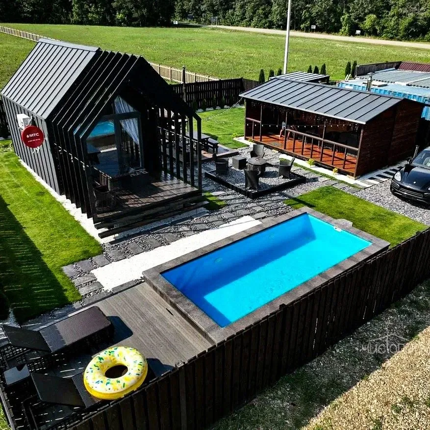 ЭКО-ДАЧИ "BLACK BARN" - фотография ЭКО-ДАЧИ "BLACK BARN"