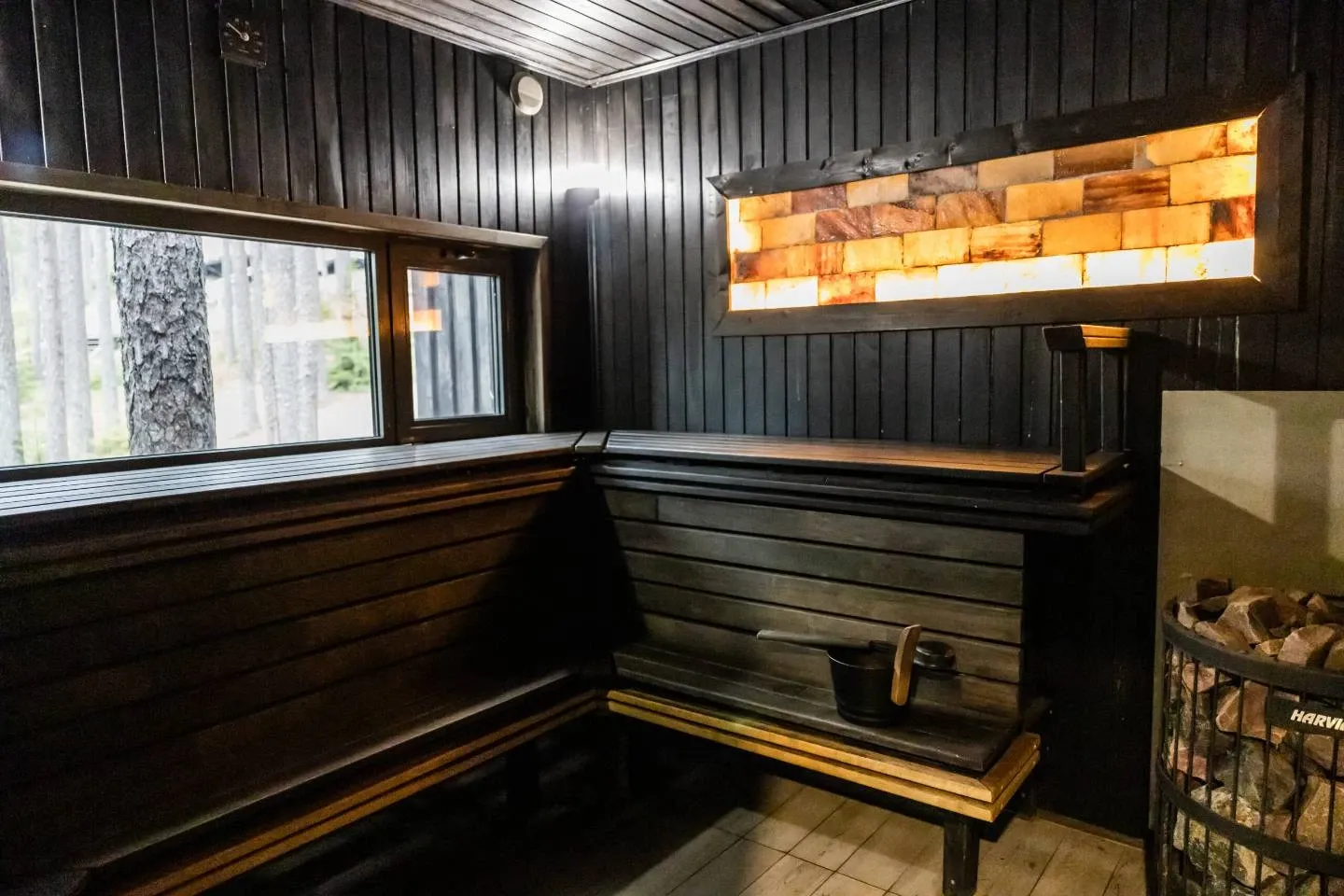 tariff Аренда двухместного номера с сауной и видом на озеро