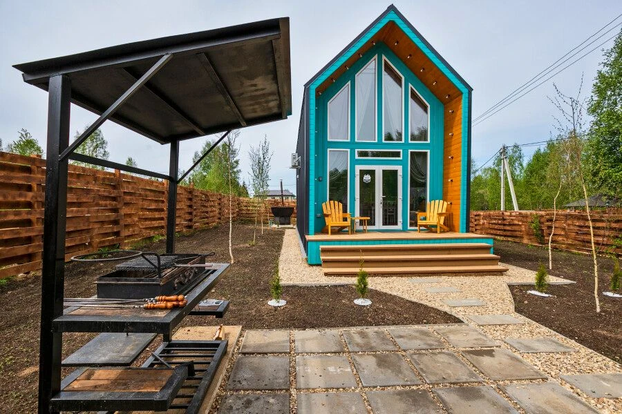 tariff House 4 | Банный чан на территории