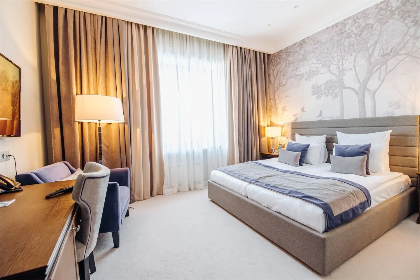 tariff Делюкс двухместный с 1 кроватью или 2 отдельными