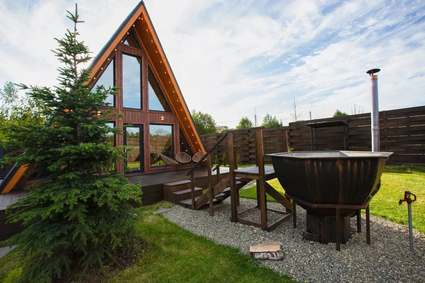 tariff Коттедж для отдыха с баней и уличным чаном «Чантриум» № 1