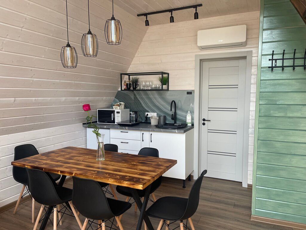 tariff Афрейм 5 «Кофейный» с Сибирским банным чаном и баней на дровах