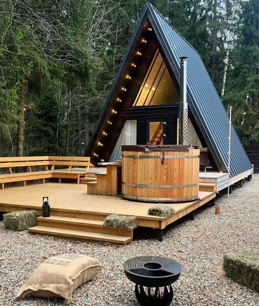 tariff А-фрейм синий