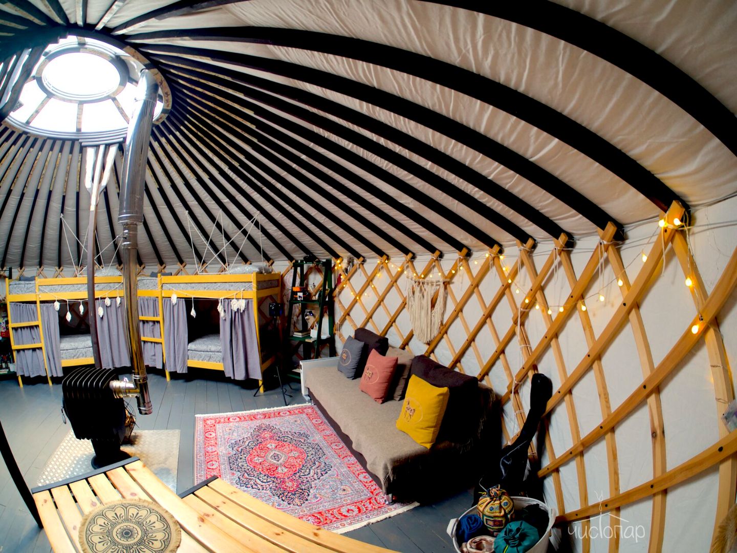 Юрта Ретрит с баней - фото 3