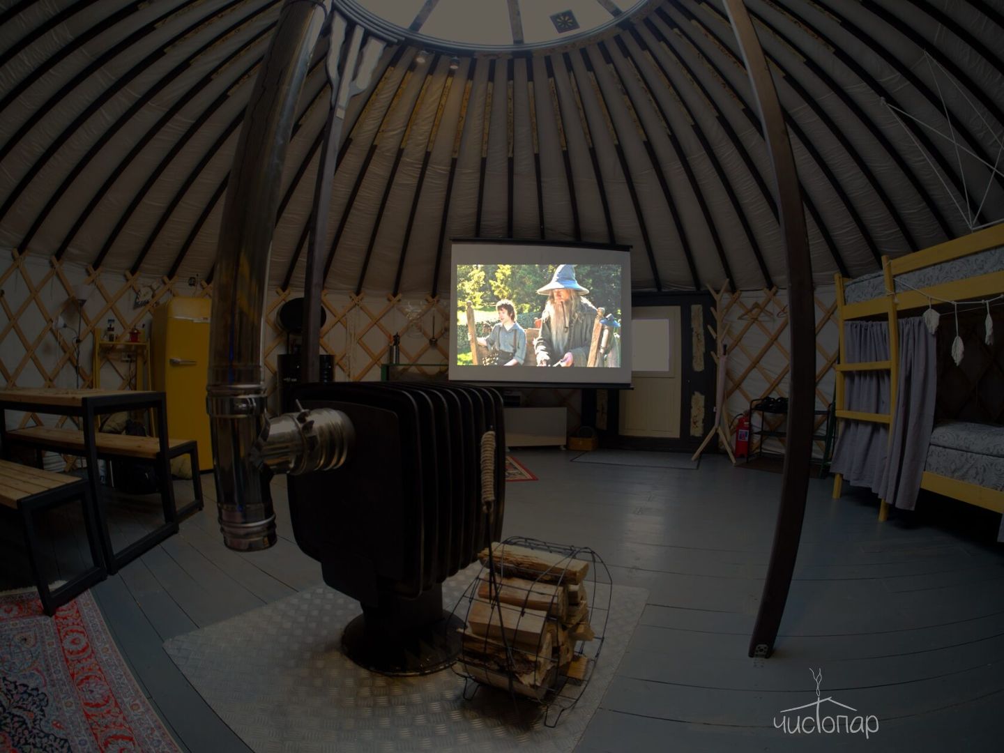 Юрта Ретрит с баней - фото 11