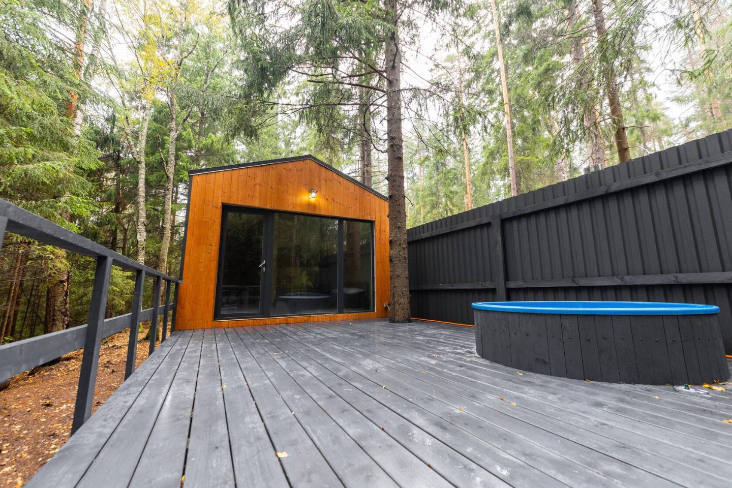 tariff Проживание в коттедже с купелью и террасой