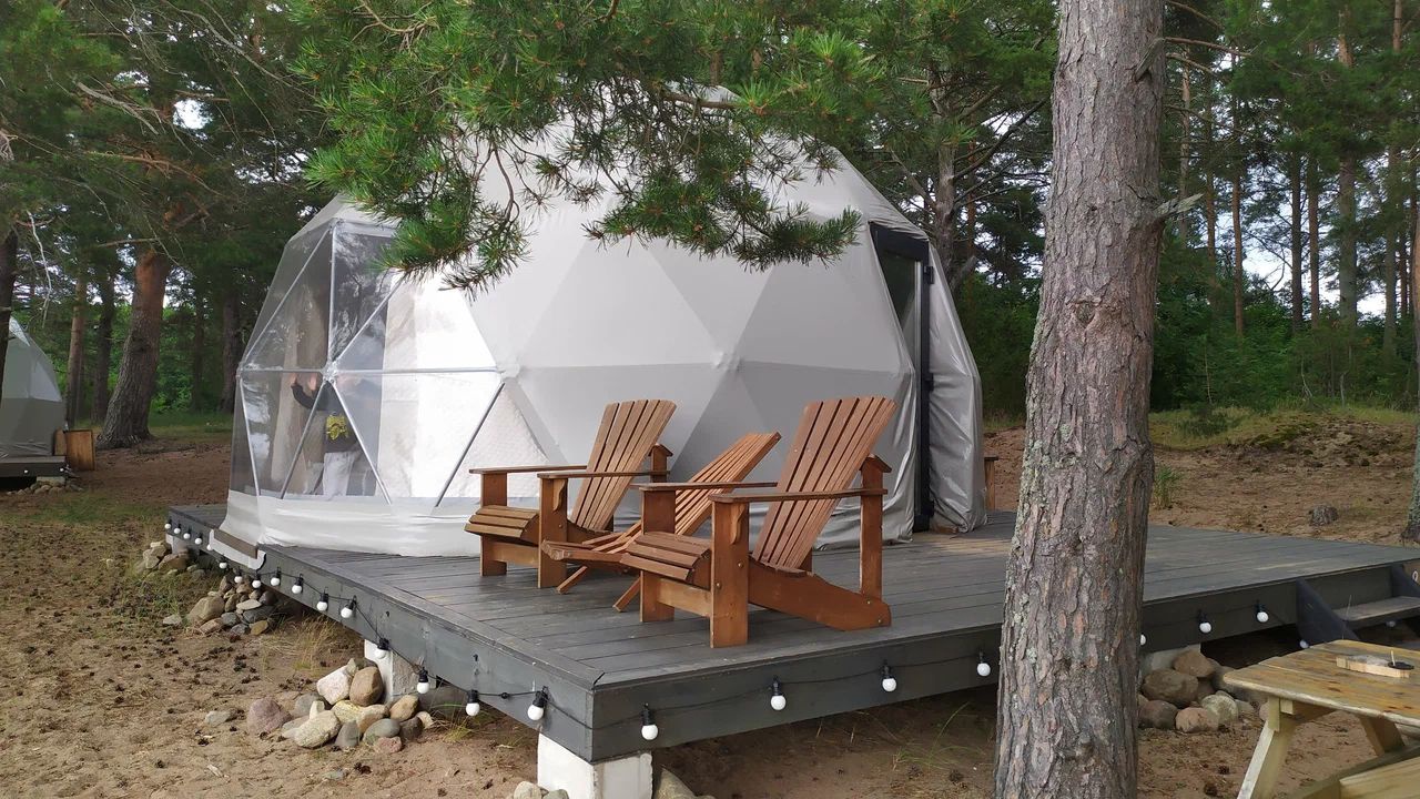 tariff Геокупол с видом на озеро