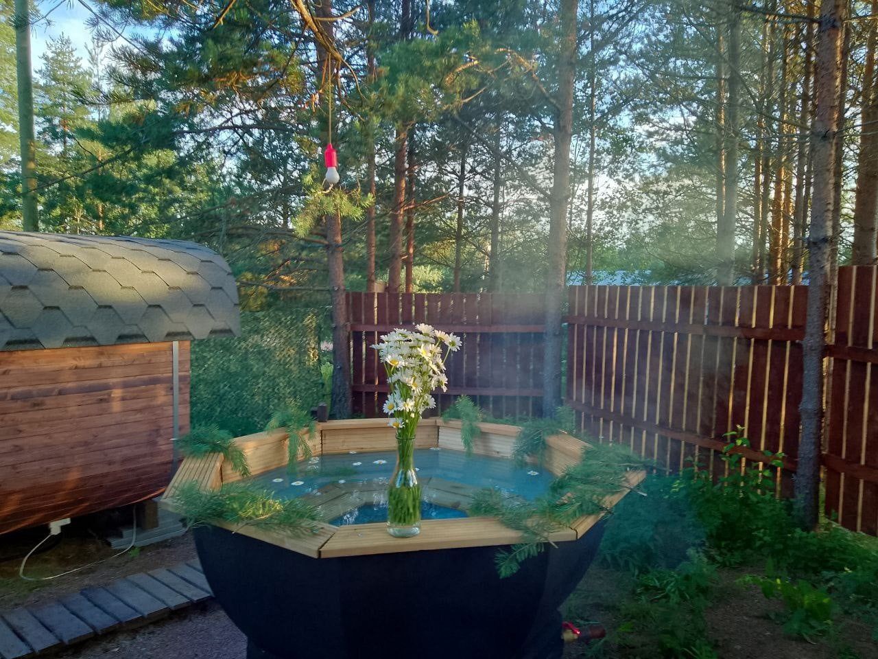 tariff Аренда бани + банный чан