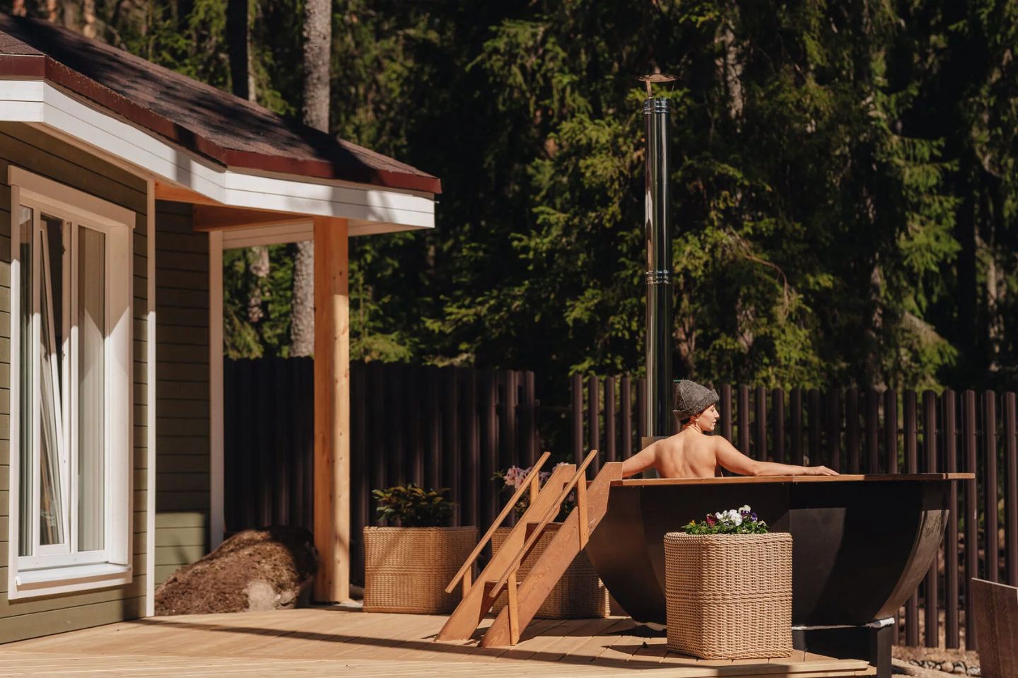 tariff "Русская баня с горячим чаном" 2- 4 человека