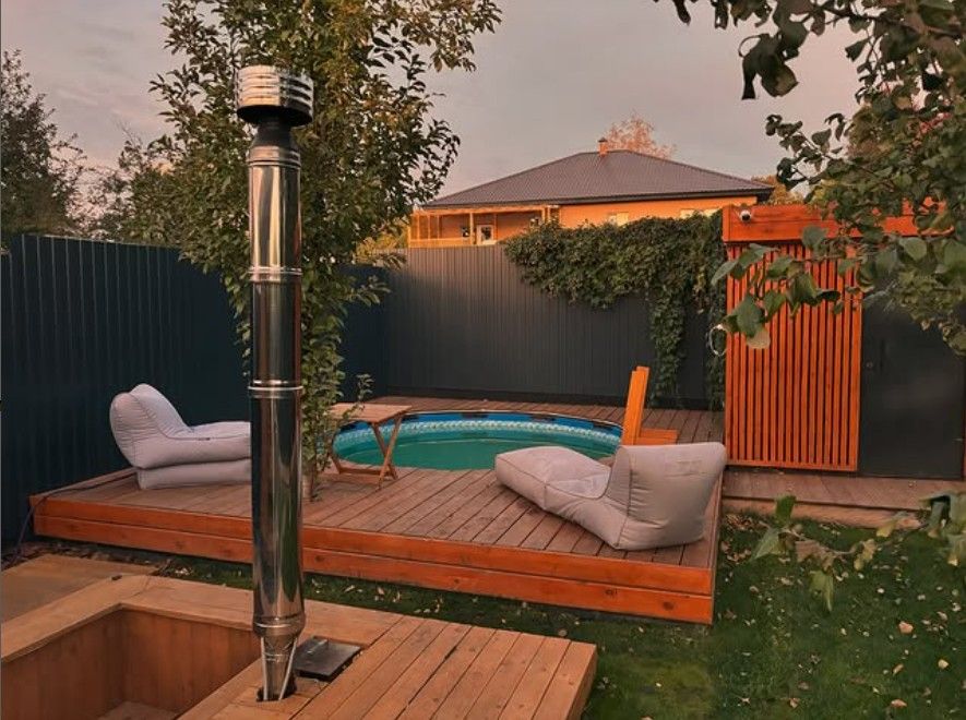 tariff Аренда террасы с бассейном