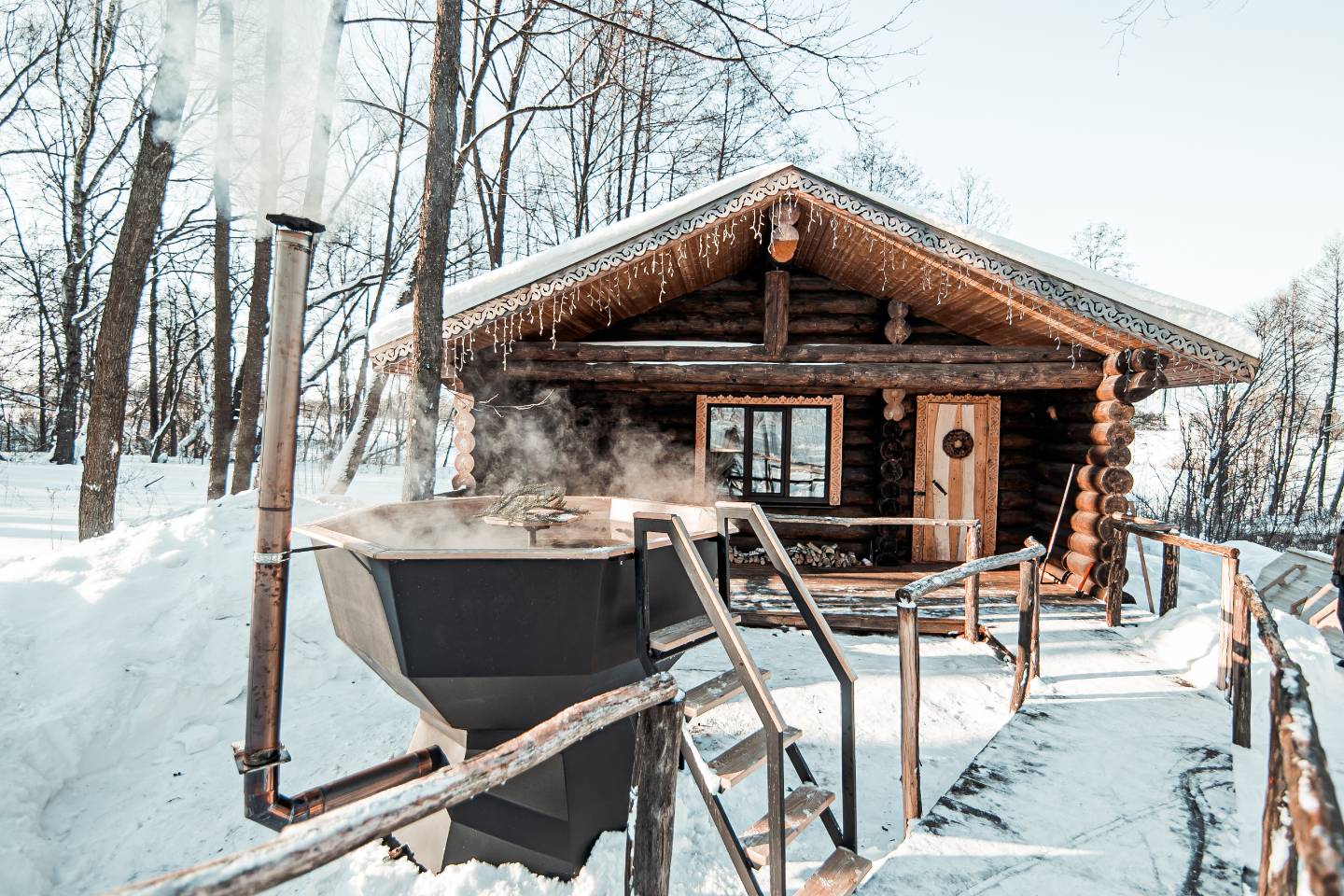 tariff Банный комплекс с сибирским чаном «Пересвет»