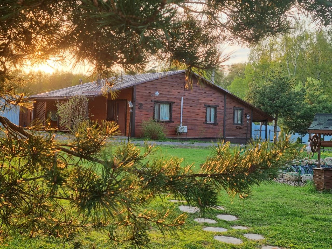 tariff Коттедж №2 (камин, баня и терраса)