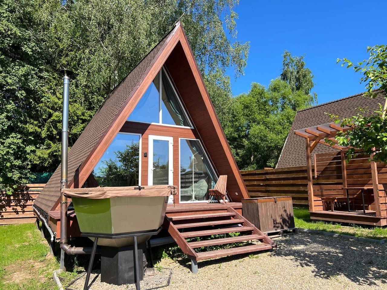 tariff Дом A-frame № 3 с банным чаном