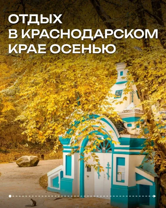 Отдых в Краснодарском крае осенью: чем заняться и что посмотреть