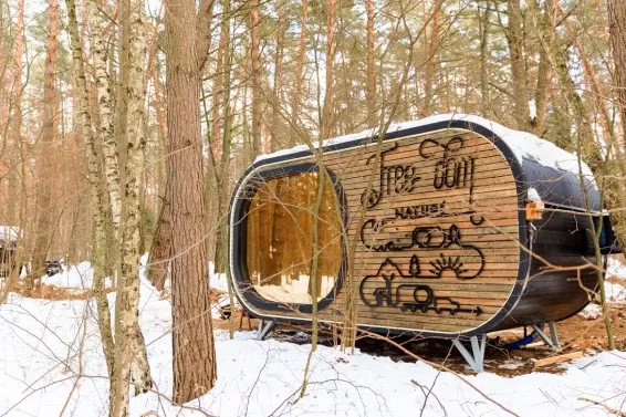 Глэмпинг Pine River Park - фотография Глэмпинг Pine River Park