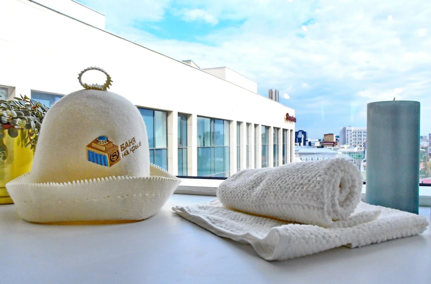 Баня на крыше - фото 27