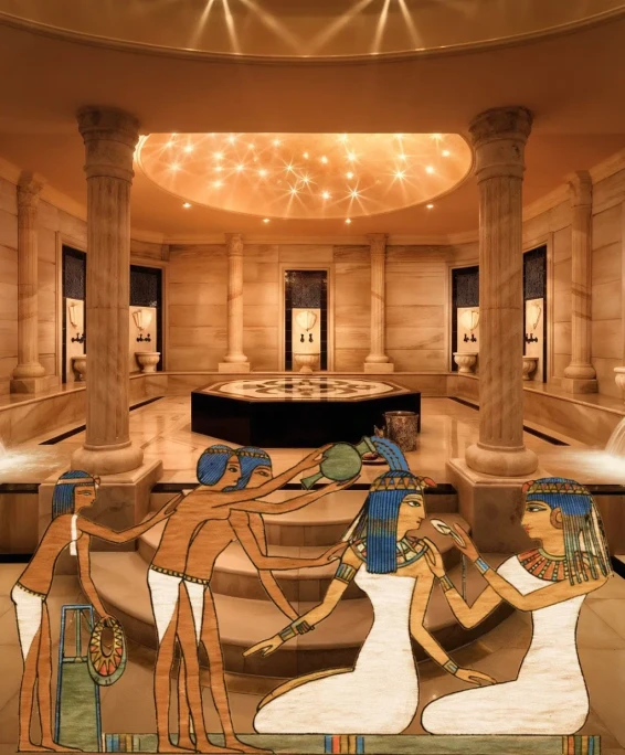 Египетские бани: путь к очищению от фараонов до современности