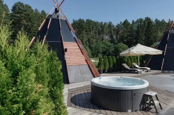 Глэмпинг Pine River Park - фотография Глэмпинг Pine River Park